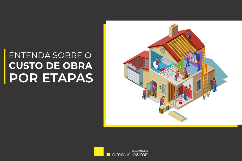 Entenda sobre o custo de obras por etapas